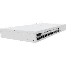 Маршрутизатор Mikrotik CCR2116-12G-4S+ Cloud Core Router 2116-12G-4S+ with Amazon Annapurna Labs Alpine v3 AL73400 CPU (16-cores, 2GHz per core), 16Gb RAM, 4xSFP+ cage, 13xGbit LAN, M.2 PCIe slot, RouterOS L6, 1U rackmount case, Dual PSU