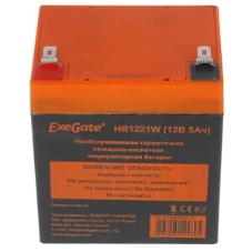 Батарея для ИБП ExeGate HR1221W (12V 5Ah, клеммы F2)