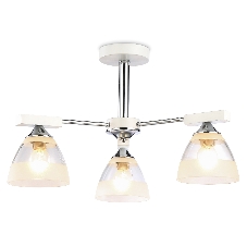 Светильник Ambrella light TR9091/3 WH/CH белый/хром E27*3 max 40W D570*270