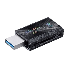 Внешний SSD ADATA SC730, 512 Gb, USB 3.2 Gen 2 Type-A/Type-C, R/W 600/600, черный