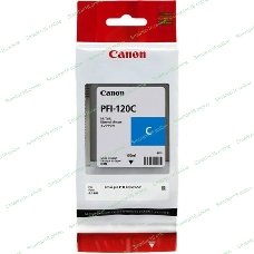 Картридж струйный Canon PFI-120 C 2886C001 голубой (130 мл) для Canon imagePROGRAF TM-200/205