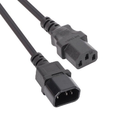Кабель монитор - компьютер 220V (UPS -> устройство) VCOM VDE 3G*0.75мм (CE001-CU) 3 м