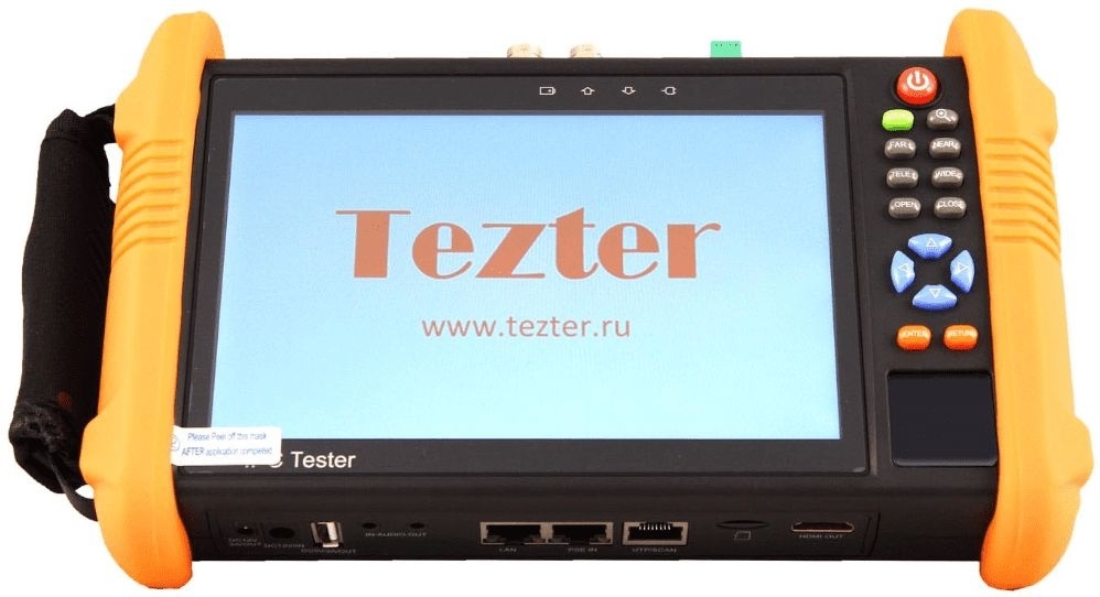 Тестер Tezter TIP-H-M-7 черный/желтый