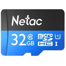 Флеш карта microSDHC 32Gb Netac P500 NT02P500STN-032G-S (без SD адаптера) 80Mb/s