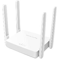 Роутер Mercusys MR20 AC750 Dual-Band Wi-Fi RouterSPEED: 300 Mbps at 2.4 GHz + 433 Mbps at 5 GHzSPEC: 2× Fixed External Antennas, 2× 10/100 Mbps LAN Ports, 1× 10/100 Mbps WAN PortFEATURE: Router/Access Point Mode Mode, WPS/Reset Button, IPTV, IPv6, Parental Controls