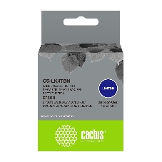 Картридж ленточный Cactus CS-LK4TBN черный, 12 мм, 9 м для Epson LW300/LW400/LW700/LW600P/LW1000P/K400/Z700/Z900