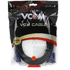 Кабель монитор-SVGA card (15M-15M) 3.0м 2 фильтра VCOM