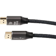 Кабель соединительный DP-DP 1.4V 8K@60Hz 3м, Telecom Pro TCG750-3M