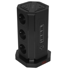 Сетевой фильтр QUMO Power Tower PRO PD 8SP4U (P-0004)