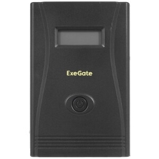 Источник бесперебойного питания ExeGate EX292633RUS SpecialPro Smart LLB-2200.LCD.AVR.1SH.2C13.RJ.USB 2200VA/1300W,LCD,AVR,1*Schuko+2*C13,RJ45/11,USB, металлический корпус, черный