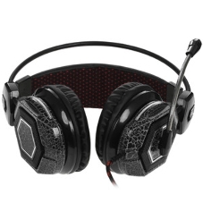 Гарнитура Oklick HS-L500G зелёный/чёрный, проводная, USB/3.5 мм