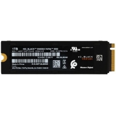 Накопитель SSD WD 1Tb Black SN850X, M.2(22x80мм), NVMe, PCIe 4.0 x4, 3D TLC, R/W 7300/6300Mb/s, IOPs 800 000/1 100 000, TbW 600, DWPD 0.3 (12 мес.)