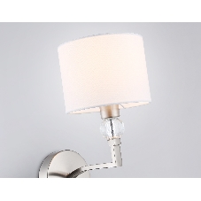 Люстра Ambrella light LH71131/5 BS/WH латунь/белый E14/5 max 40W D660*880