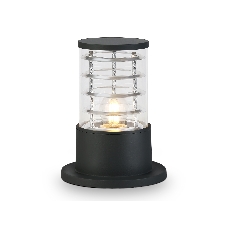 Светильник Ambrella light ST2532 BK/CL черный/прозрачный IP54 E27 max 40W D108*200