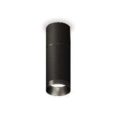 Светильник Ambrella Light XS6323061 SBK/PBK черный песок/черный полированный MR16 GU5.3 (C6302, A2061, C6323, N6131)