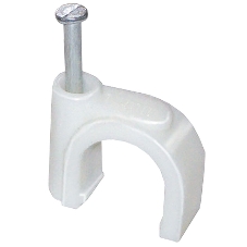 Скоба креп. круглая R7 (уп.100шт) IEK USK11-07-100