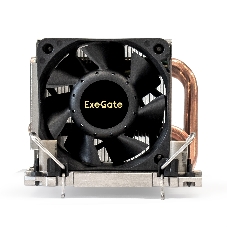 Кулер ExeGate ESNK-P0088AP4.PWM.2U.4677.Cu (Al+Cu, 2U, 5 тепл. трубок, LGA 4677, TDP 320W, Fan 60mm, PWM, 2100-8000RPM, 2 ball bearing, 4pin, 54.34db, на защелках, с термопастой, RET)