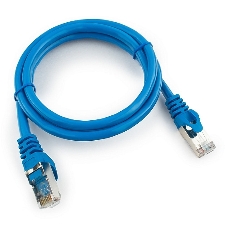 Патч-корд FTP Cablexpert cat.6, 1м, литой, многожильный, черный