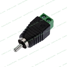 Разъем Rexant штекер RCA с клеммной колодкой (блистер)