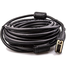 Кабель HDMI AM/DVI(24+1)M, 10м, CU, 1080P@60Hz, 2F, VCOM