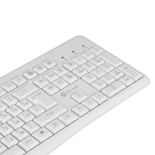 Клавиатура Oklick 305M проводная, USB Type-A, белый