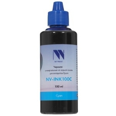 Чернила NVPrint NV-INK100 универсальные Cyan на водной основе для аппаратов Epson (100мл) Китай