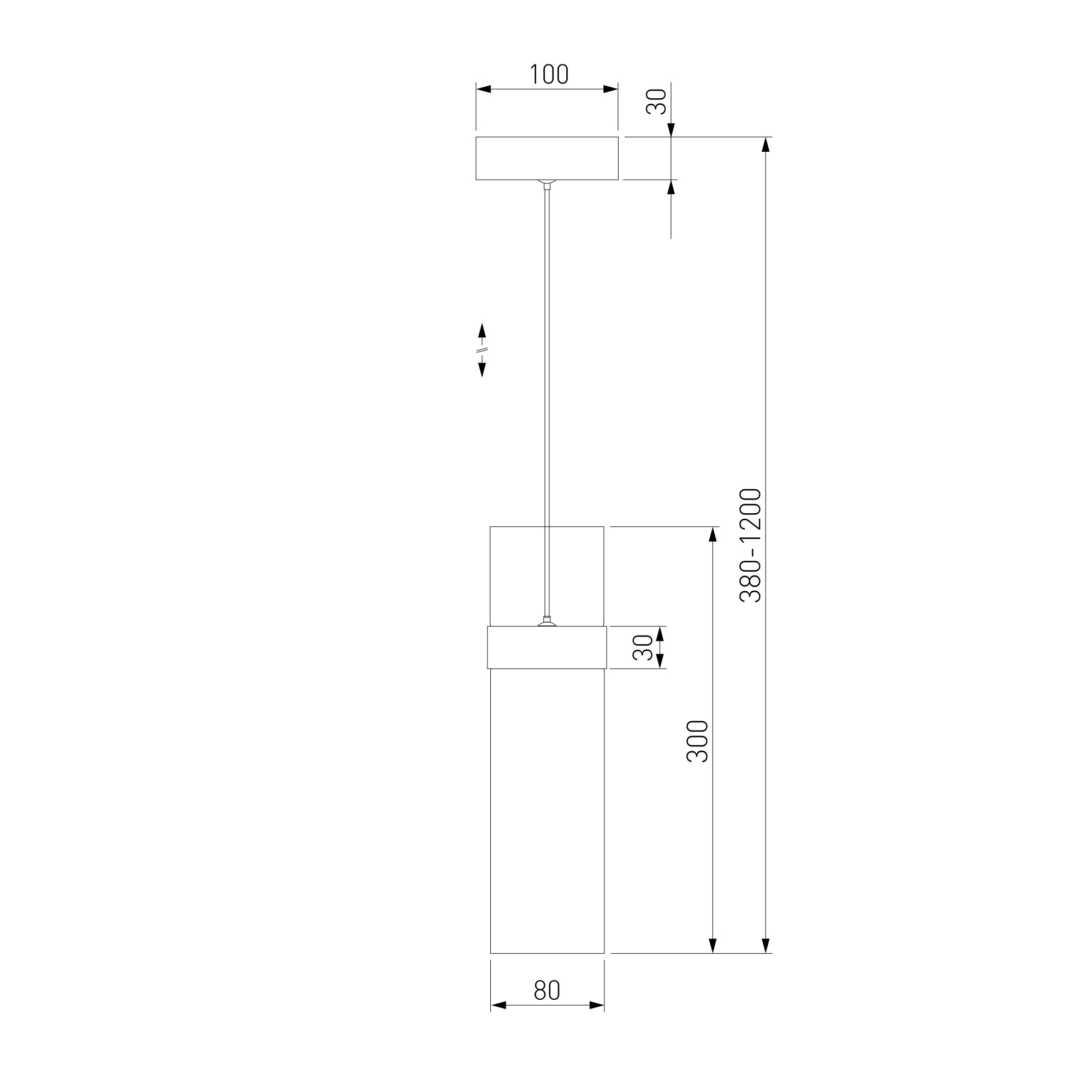 50244/1 LED / подвесной светильник / латунь/дымчатый