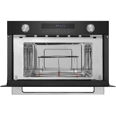 Встраиваемая микроволновая печь Maunfeld MBMO349GB черный, 34 л, 900 Вт, переключатели - сенсор, поворотный механизм