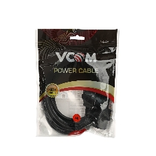 Кабель монитор - компьютер 220V (UPS -> устройство) VCOM VDE 3G*0.75мм (CE001-CU) 3 м