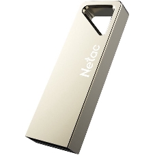 Флешка USB Netac U326 (NT03U326N-032G-20PN), 32Gb, USB 2.0, R/W 50/15, серебристый