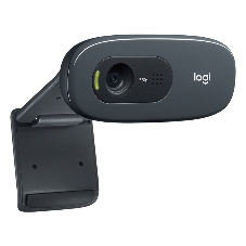 Веб-камера Logitech C270 HD 1280x720, 30 кадр/с, USB Type-A, микрофон (шумоподавление), автоосвещение, универсальное крепление