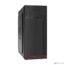 Компьютерный корпус Miditower ExeGate AA-442U2-AA350 (ATX, AA350 8 см, 1хUSB+2хUSB 3.0, аудио, черный)
