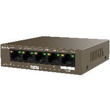 Коммутатор Tenda TEG1105PD, 5×1 Гбит/с PoE, неуправляемый