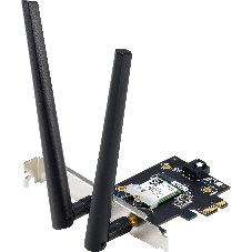 Сетевой адаптер Wi-Fi + Bluetooth Asus PCE-BE6500 BE6500 PCI Express 2ант.