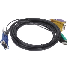 Кабель ATEN USB-PS/2 HYBRID CABLE.; 3M*2L-5303UP