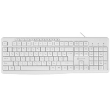 Клавиатура Oklick 305M проводная, USB Type-A, белый