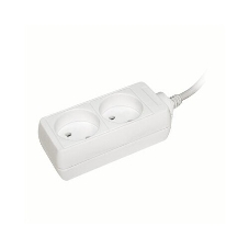 Удлинитель 2х3 м без заземл. 10А IP20 У2 2P 2х0.75 IEK WYP10-06-02-03-N