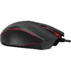 Мышь проводная A4Tech Bloody ES7 черный, 6000 dpi, USB Type-A, кнопки - 8
