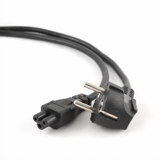 Кабель питания для ноутбуков Cablexpert PC-186-ML12 1.8м, 3-pin, с зазем., пакет