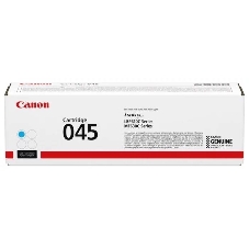 Картридж лазерный Canon 045C голубой, 1300 стр., для i-SENSYS MF631/633/635, LBP611