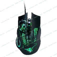 Мышь проводная Qumo Gremlin M37 черный, 3200 dpi, USB, кнопки - 6