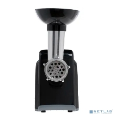 Мясорубка электрическая Moulinex ME105830 черный, 1400 Вт, 1.7 кг/мин, реверс, защита от перегрузки, насадки - 3
