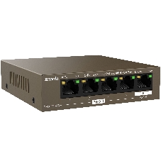 Коммутатор Tenda TEG1105PD, 5×1 Гбит/с PoE, неуправляемый