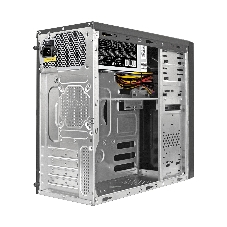 Компьютерный корпус Minitower ExeGate MA-372UX-UNS450 (mATX, БП UNS450 с вент. 12см, 2хUSB+2хUSB3.0, аудио, черный)