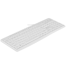 Клавиатура Oklick 305M проводная, USB Type-A, белый