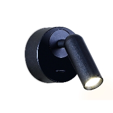 Настенный поворотный светодиодный светильник Ambrella light FW281 SBB синий космос/песок LED 4200K 3W 70*70*65