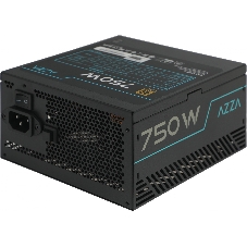 Блок питания Azza PSAZ-750G, 750Вт, 80 PLUS Gold, 120мм, модульный, черный