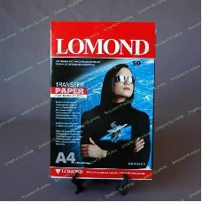 Термотрансфер Lomond A4/50л струйный для темных тканей