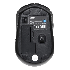 Мышь беспроводная Acer OMR050 черный, 1600 dpi, радиоканал, Bluetooth, USB, кнопки - 6
