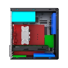 Компьютерный корпус с блоком питания 450Вт./Case Foxline FL-719W-FZ450R-U31, mATX case, белый, w/PSU 450W 12cm, w/1xUSB 2.0, w/1xUSB 3.0, w/1xCombo Audio, w/pwr cord, w/o FAN